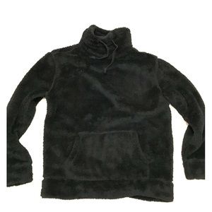 NWT Express Men’s faux fur jacket turtleneck coat